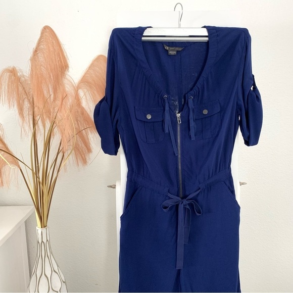 AX Armani Exchange Zip Front Adjustable Jumpsuit Size 0P - Picture 4 of 16